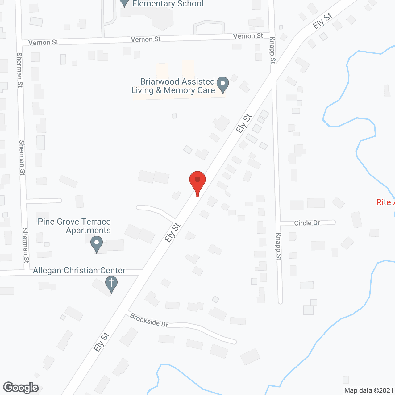 Briarwood Assisted Living & Memory Care in google map