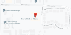 Prairie Winds of Urbana in google map