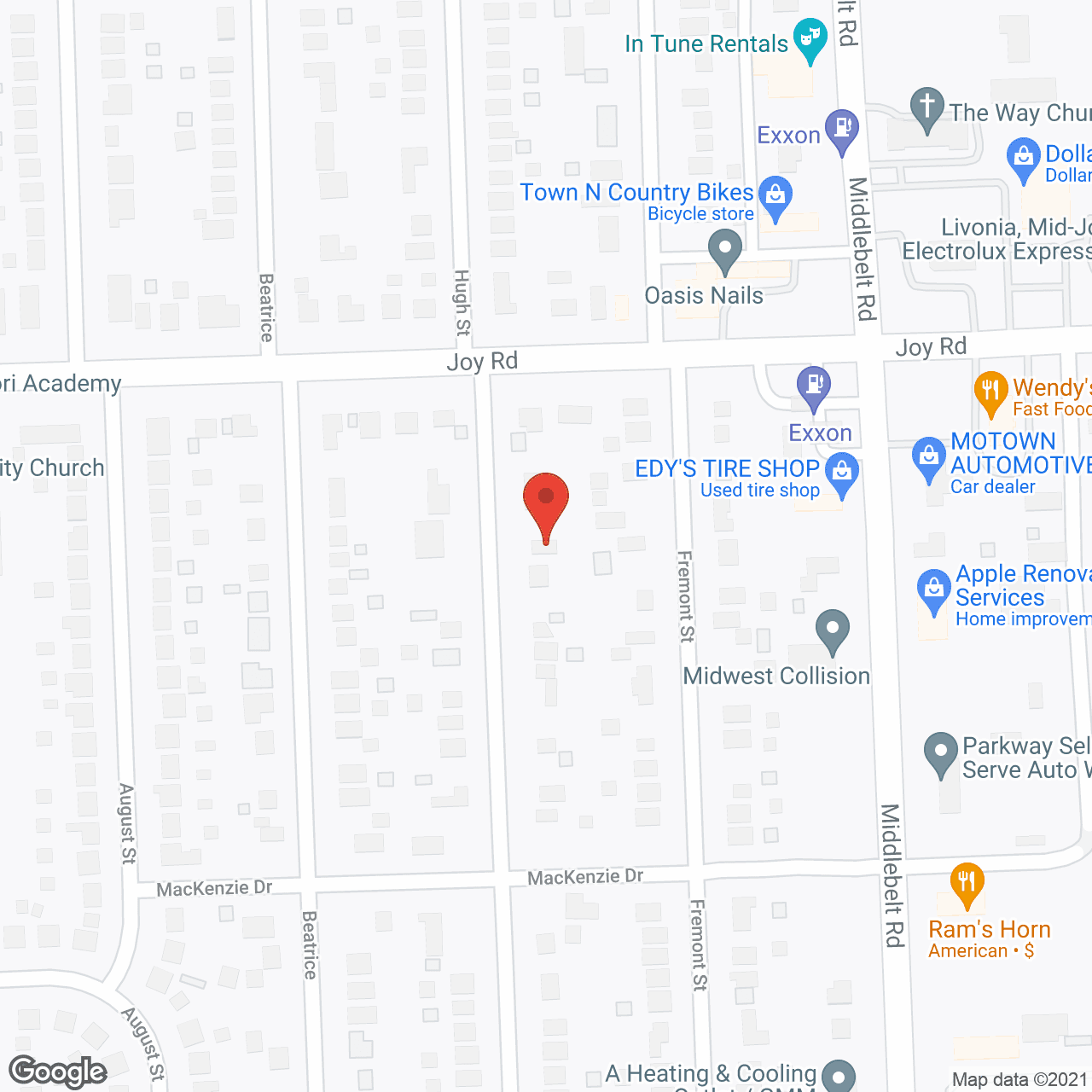 Platinum Care Inc in google map