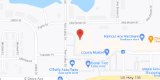 Brookstone Estates Rantoul in google map