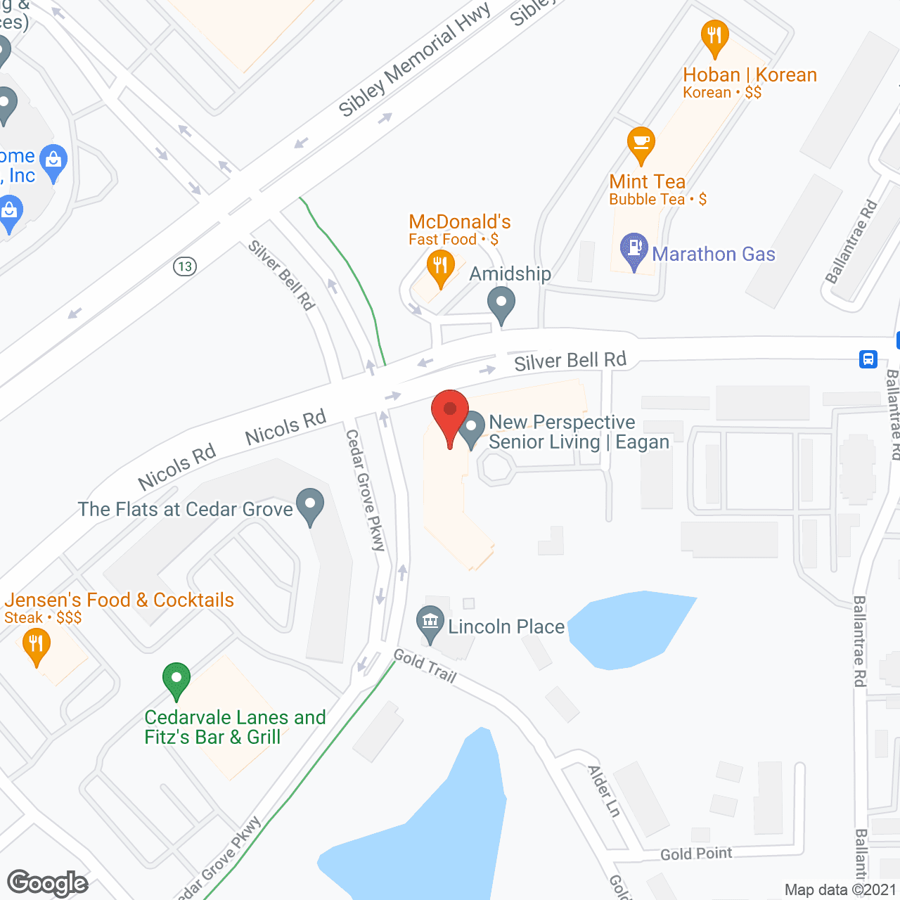 New Perspective Senior Living | Eagan in google map