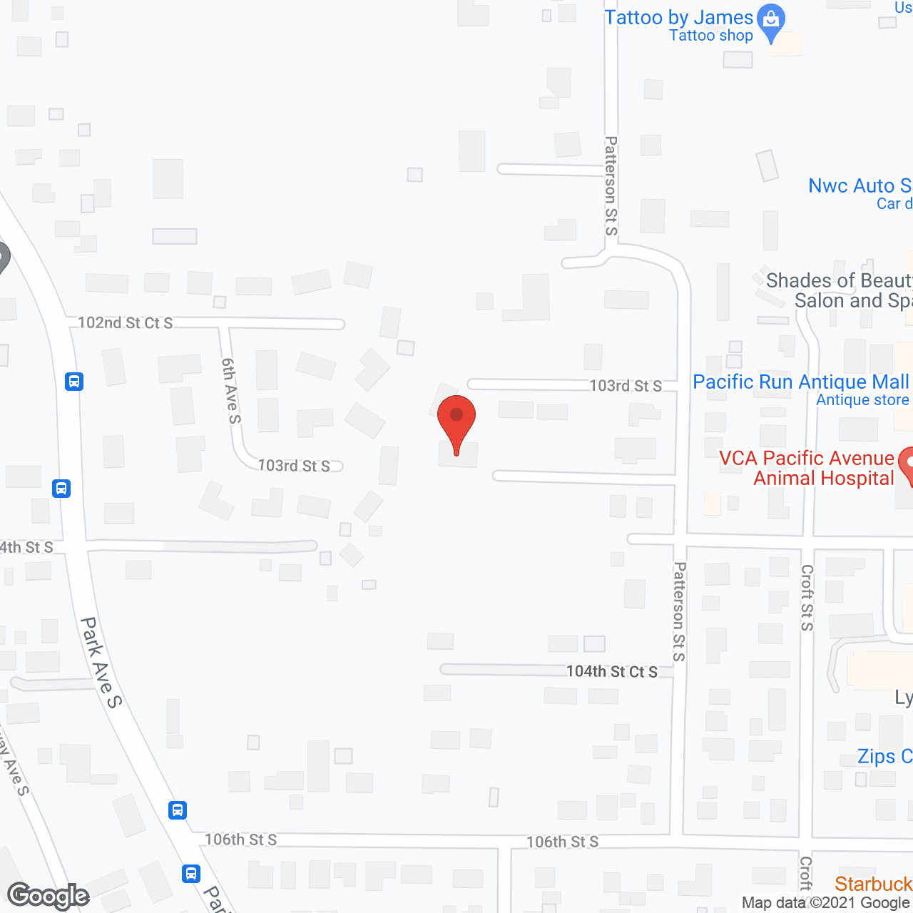 Elite Care AFH in google map