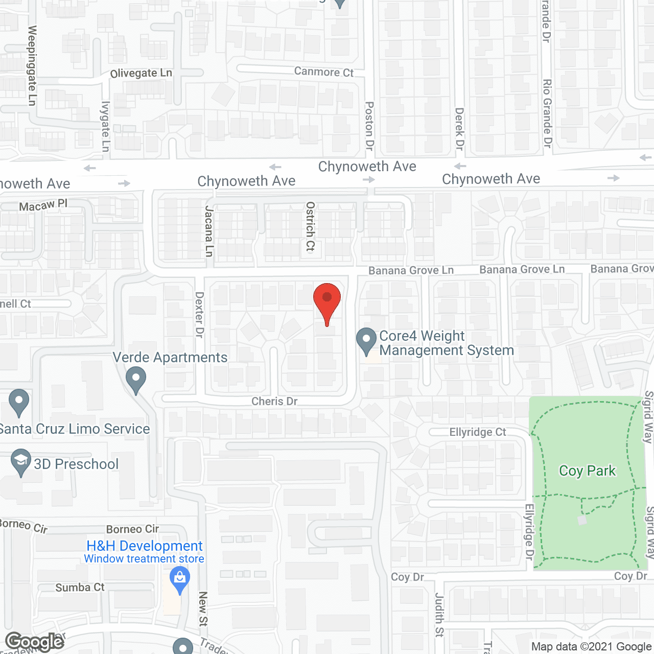 Family Senior Care Home in google map