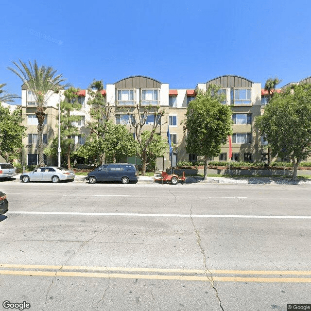 street view of The Piedmont Luxury Senior Apartments