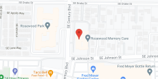 Rosewood Memory Care in google map