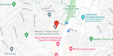 Belmont Village Hollywood Hills in google map