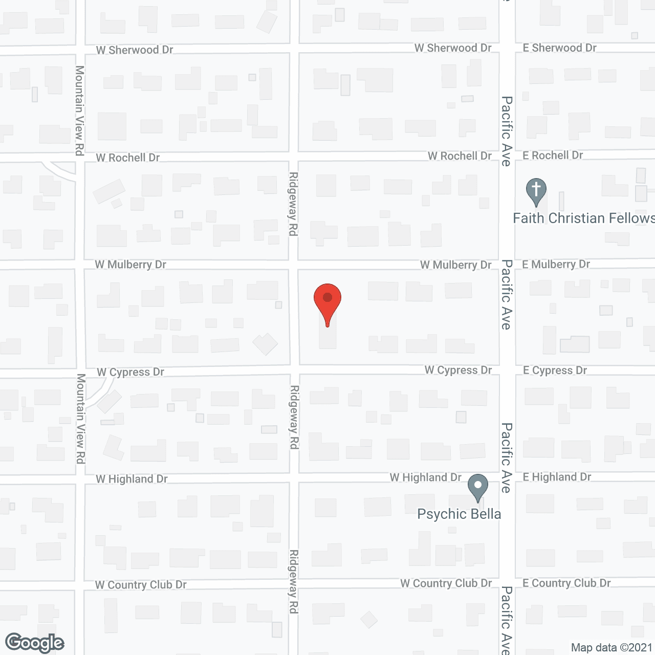 Sunshine Valley Elder Care in google map