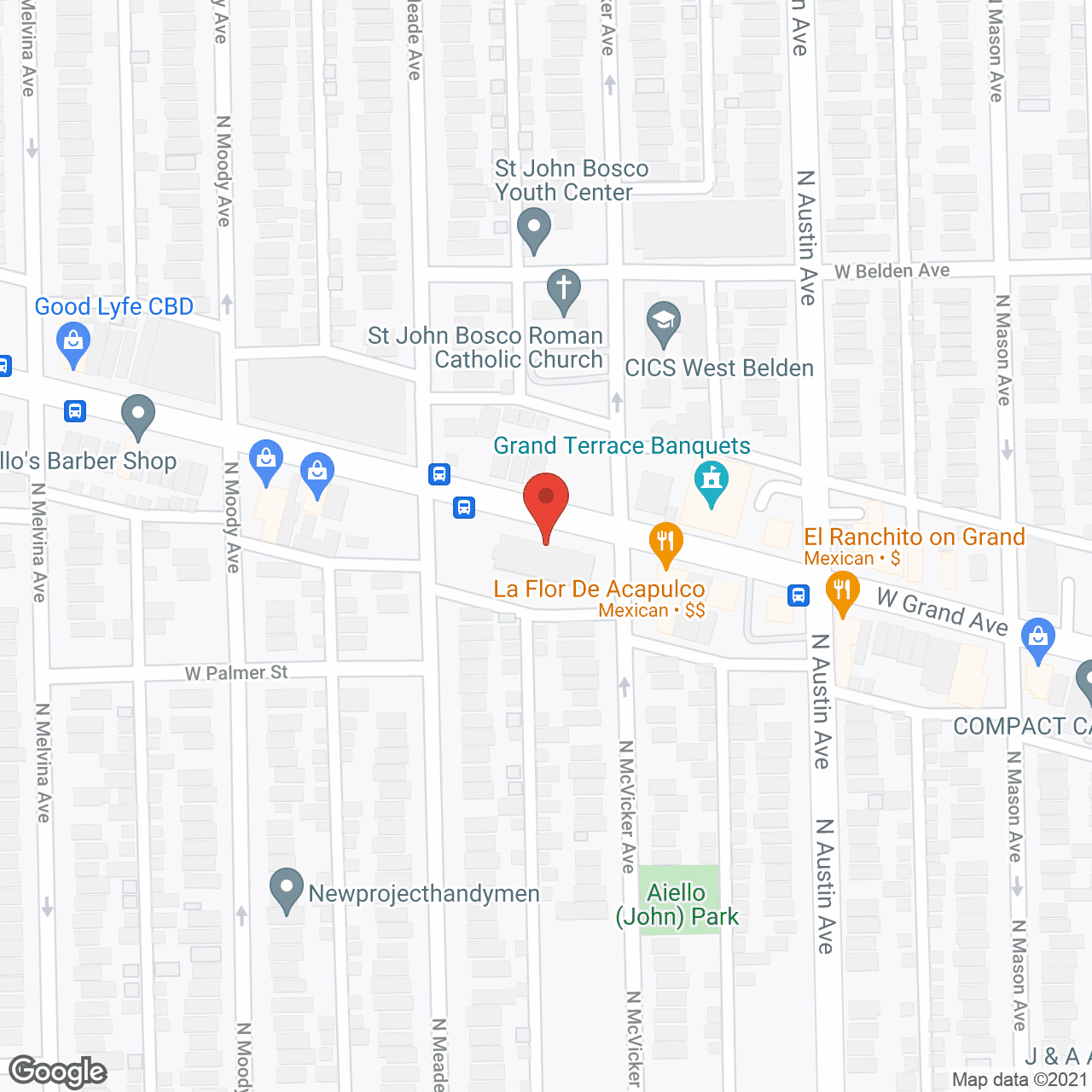 Senior Suites of Belmont Cragin in google map