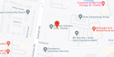 Brighton Gardens of St. Charles in google map