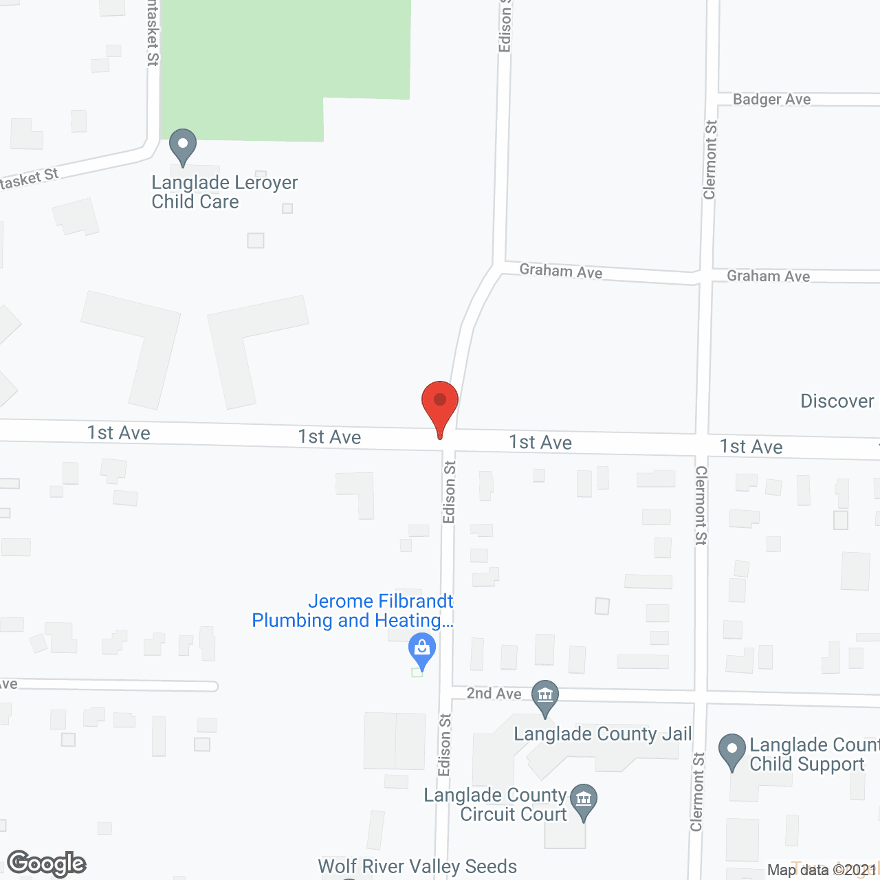 Care Partners Assisted Living-Antigo in google map