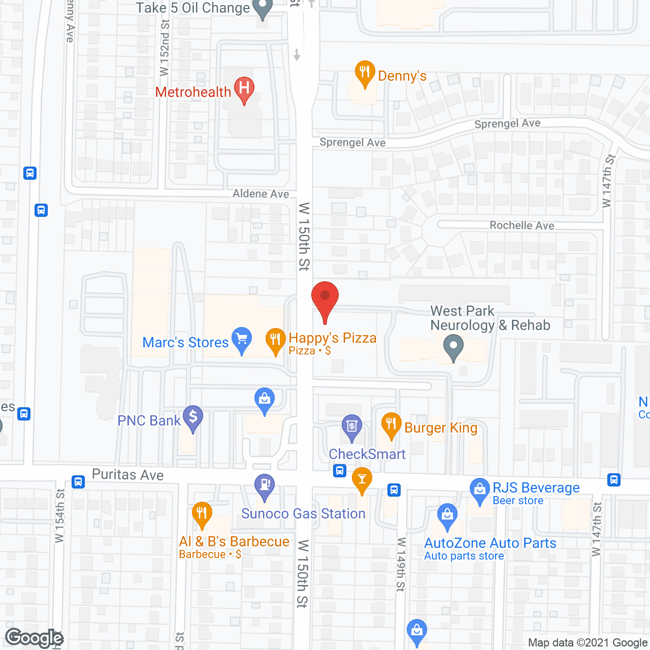 Covenant Care in google map