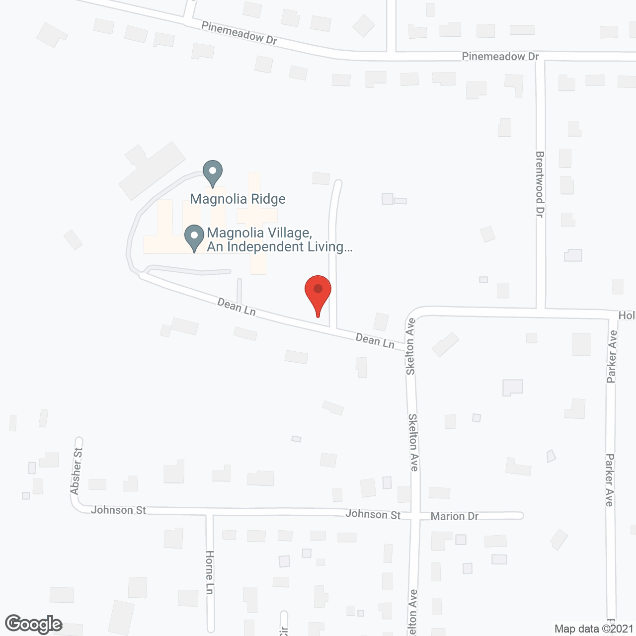 Magnolia Village in google map