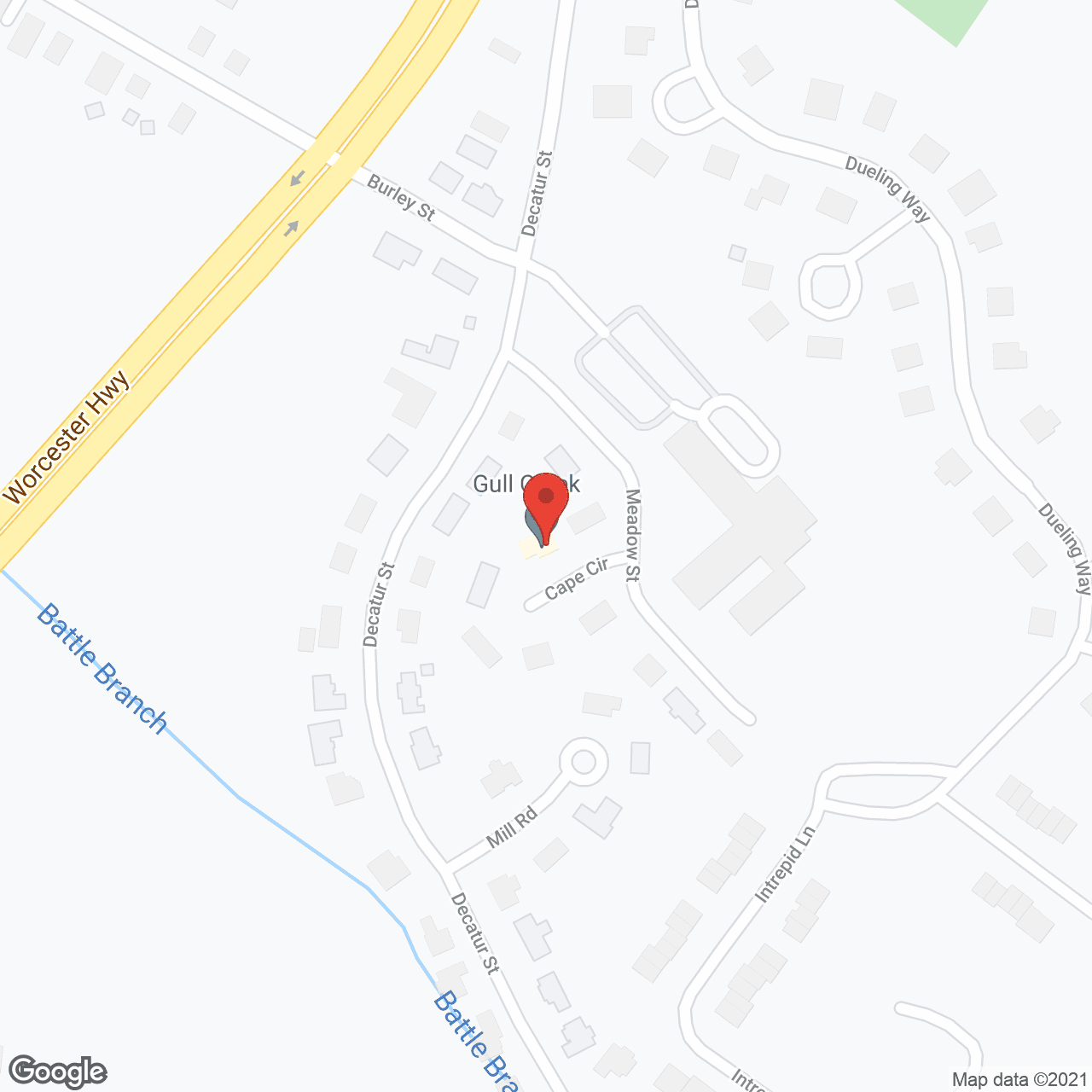 Gull Creek Senior Living Community in google map