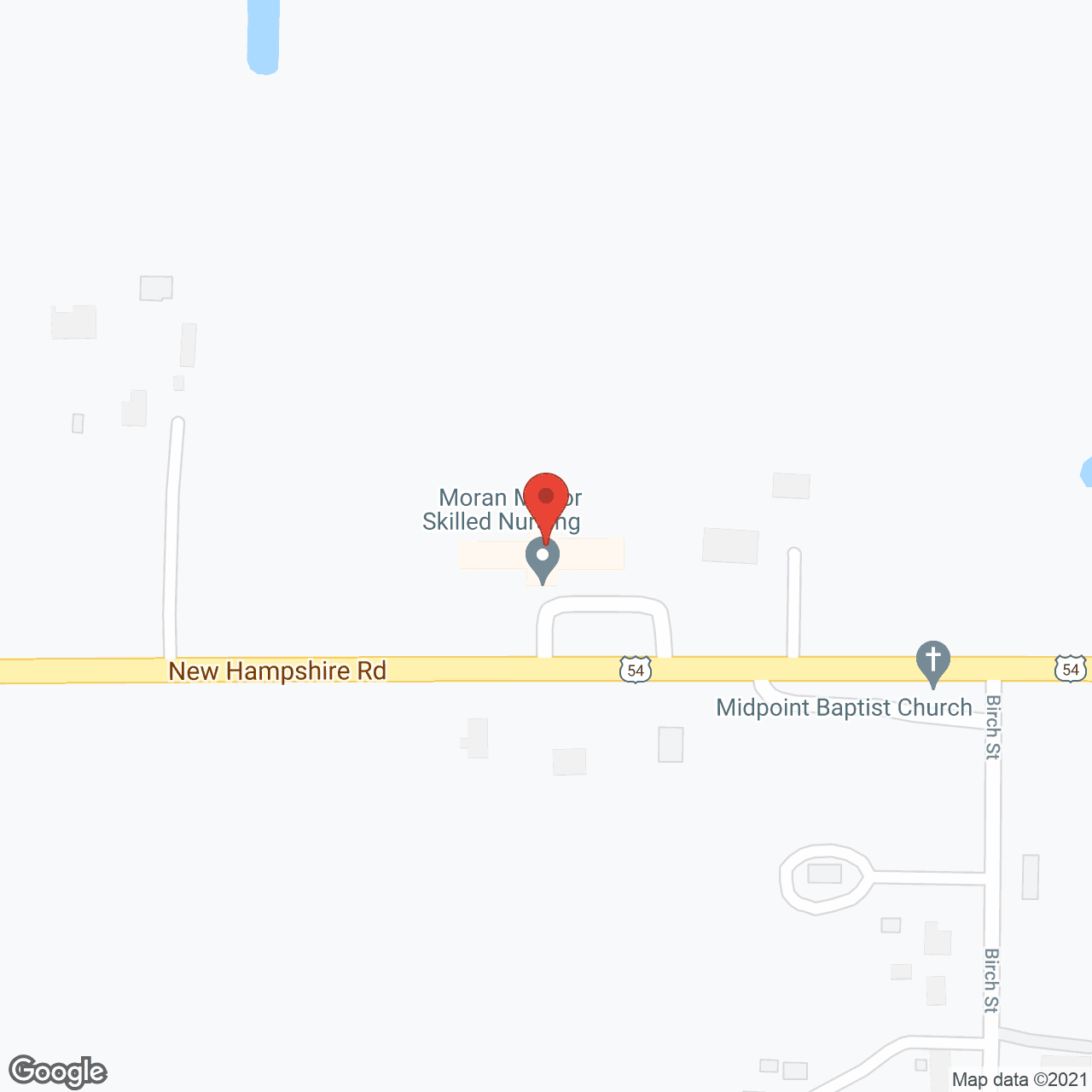 Moran Manor Nursing Ctr in google map