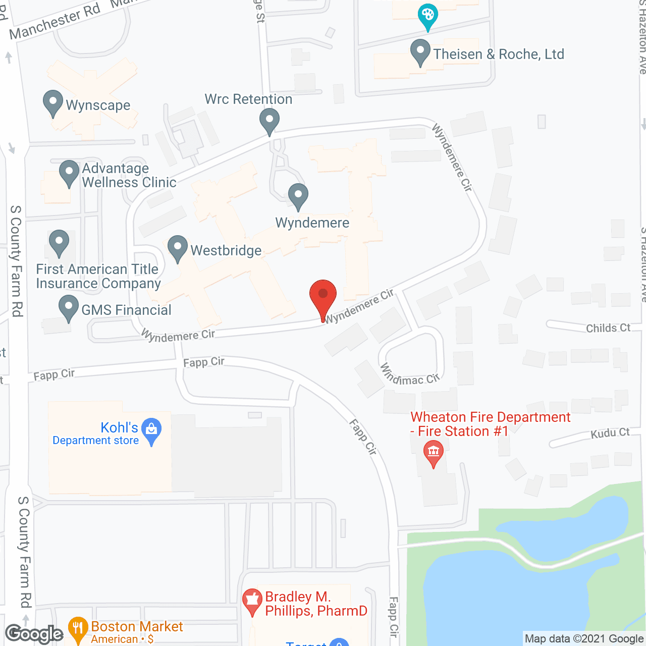 Westbridge Assisted Living & Memory Care in google map