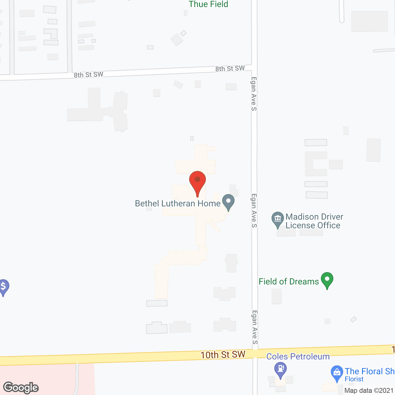 Bethel Lutheran Home in google map