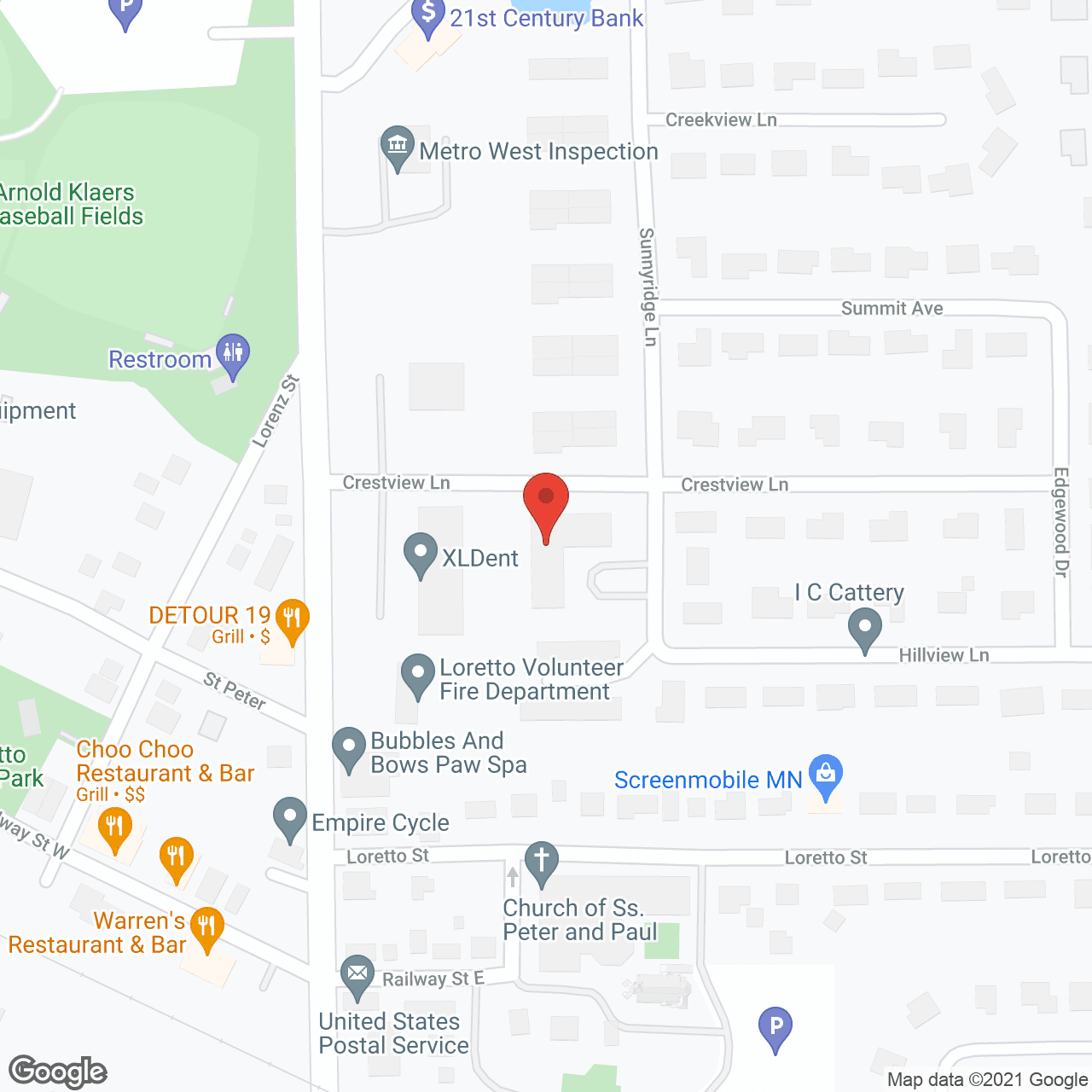 Hillcrest Apartments in google map