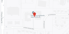 Parkwood Highlands Apartments 55+ in google map