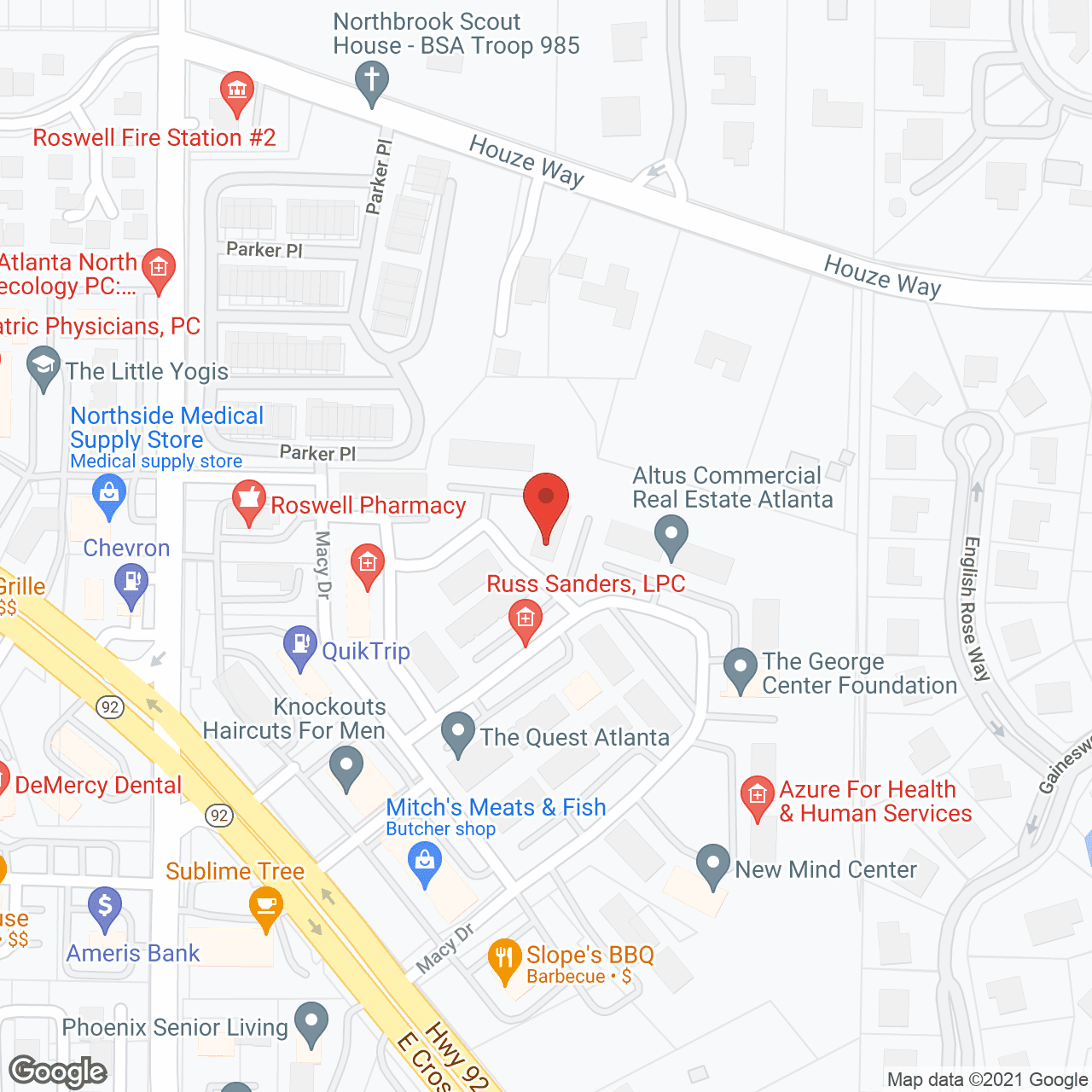 Metro Health Foundation Inc in google map