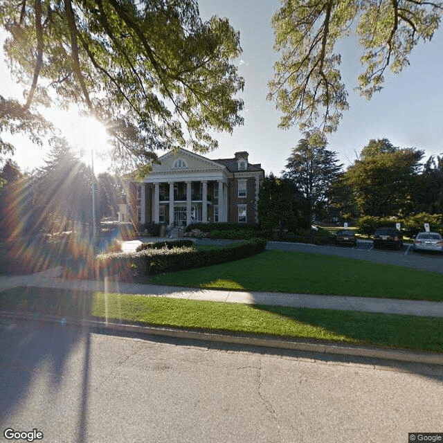 street view of Zurbrugg Mansion