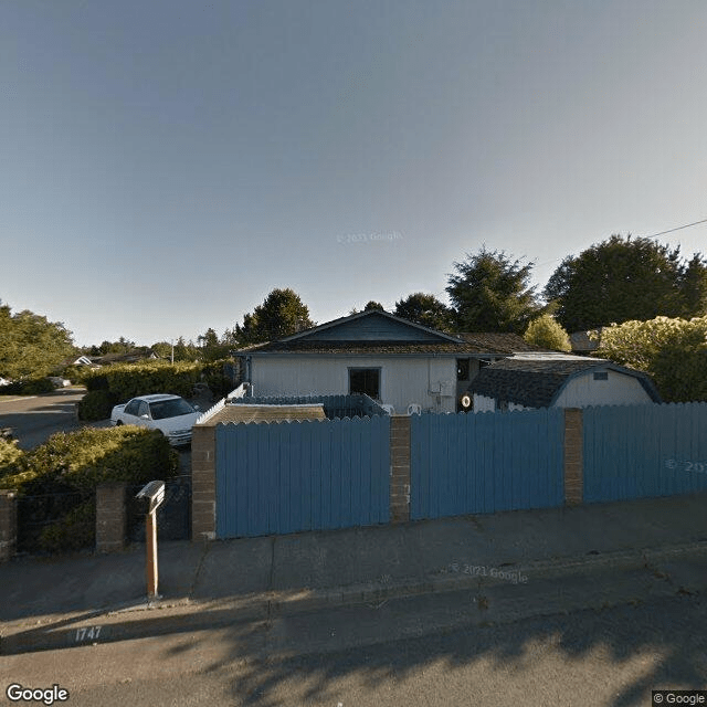 street view of Page's Care Home