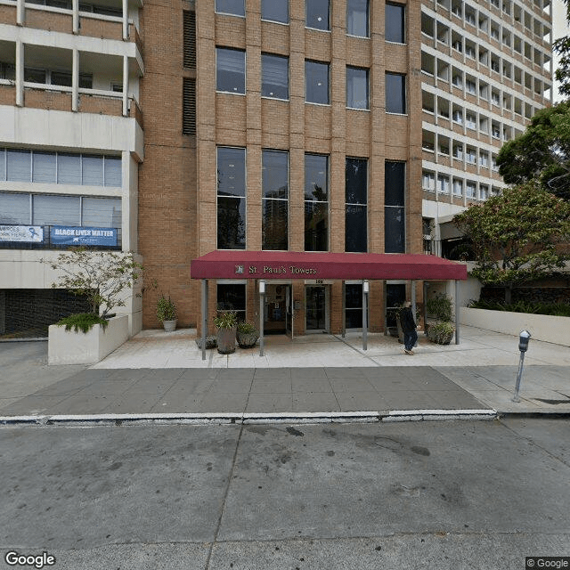 street view of St Paul's Towers