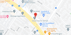 Palo Alto Commons in google map