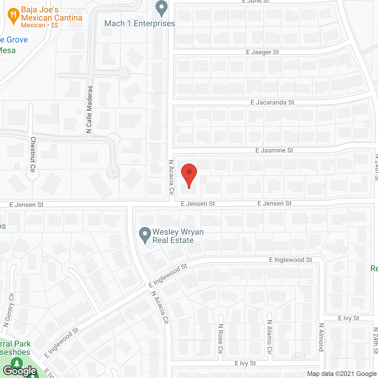 Family Care Homes-Jensen House in google map