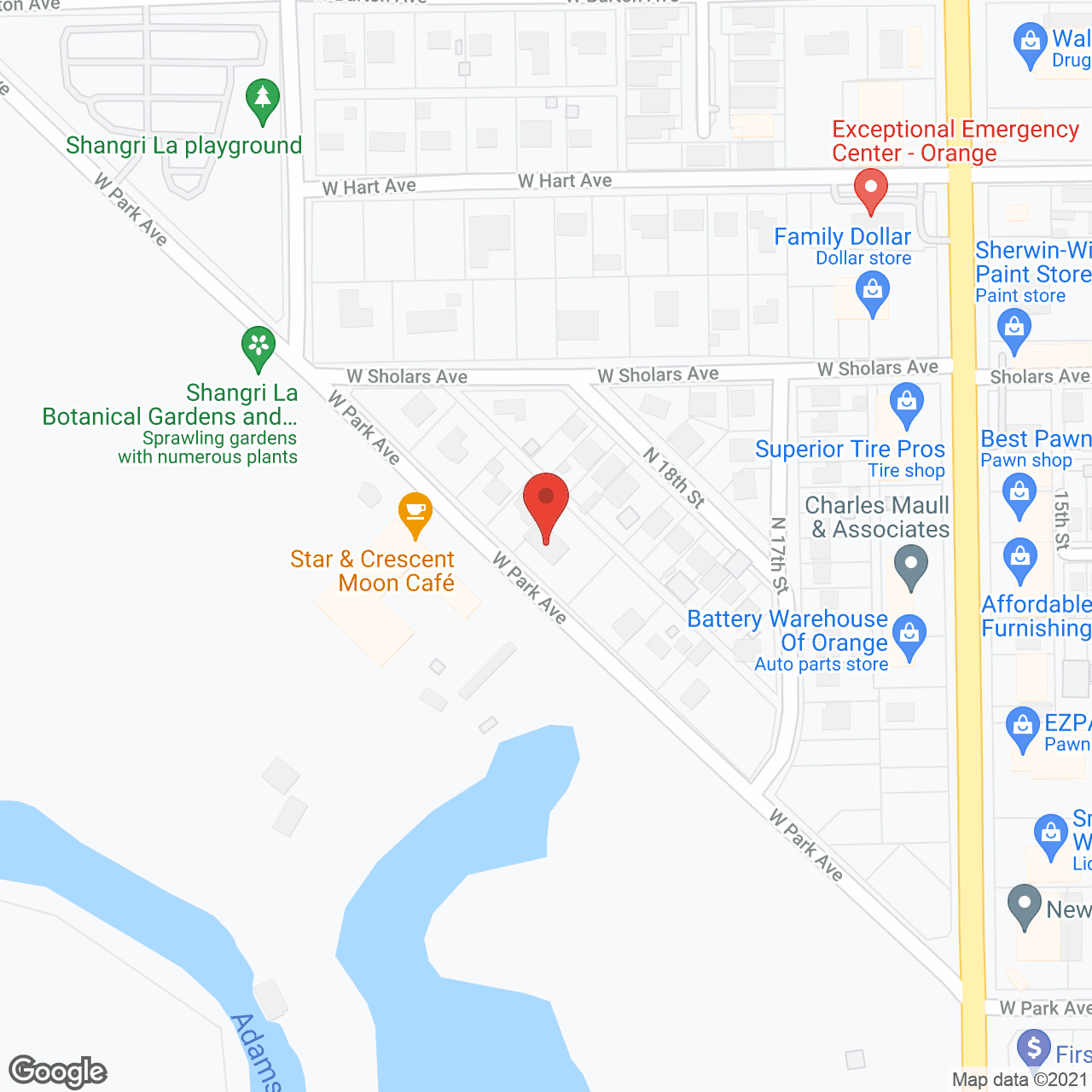 Seasons Living Ctr in google map