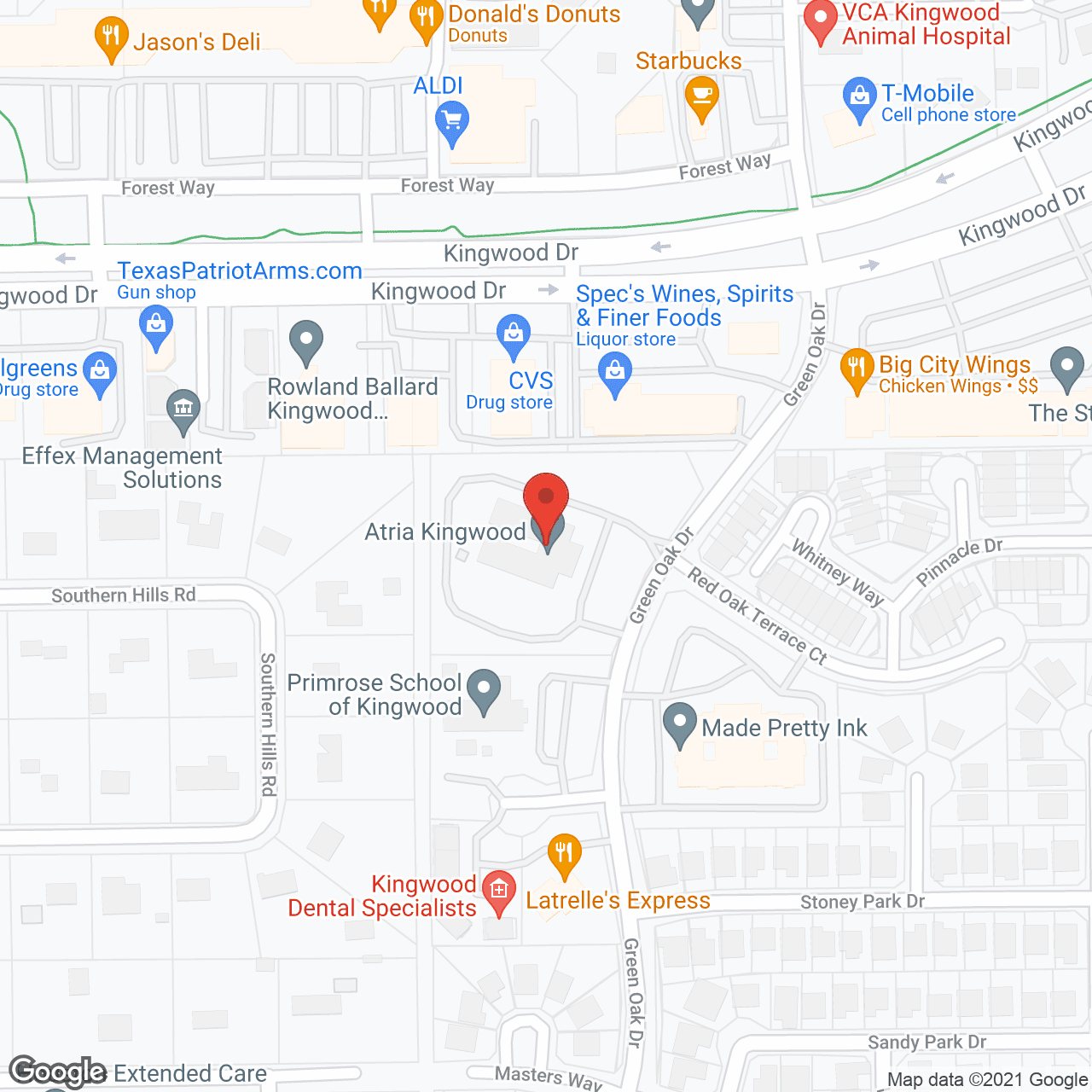 Novellus Kingwood Assisted Living and Memory Care in google map