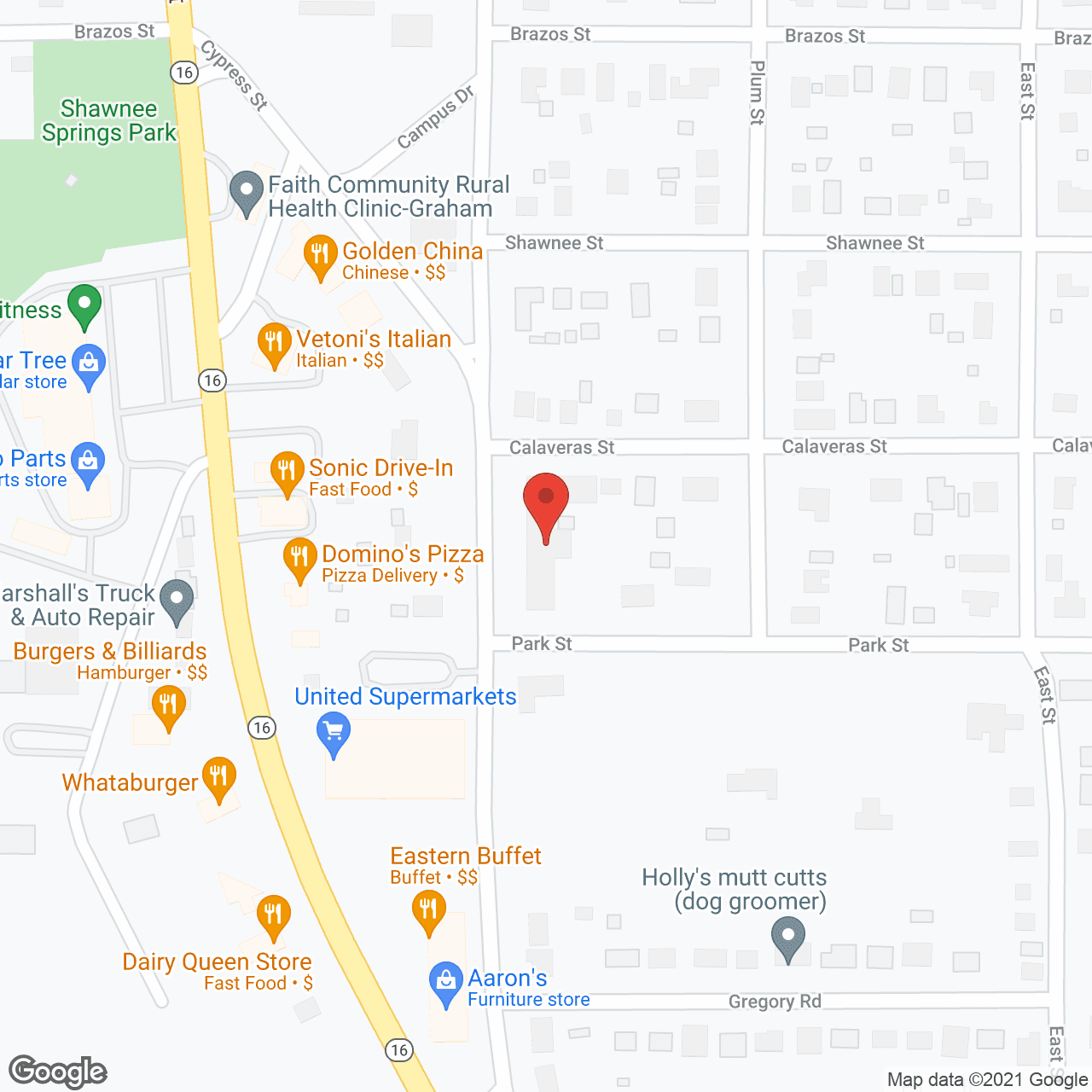 Graham Living Ctr in google map