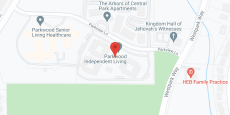 Parkwood Independent Living in google map