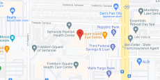 Freedom Square of Seminole, a CCRC in google map