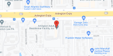 Arlington Residential in google map