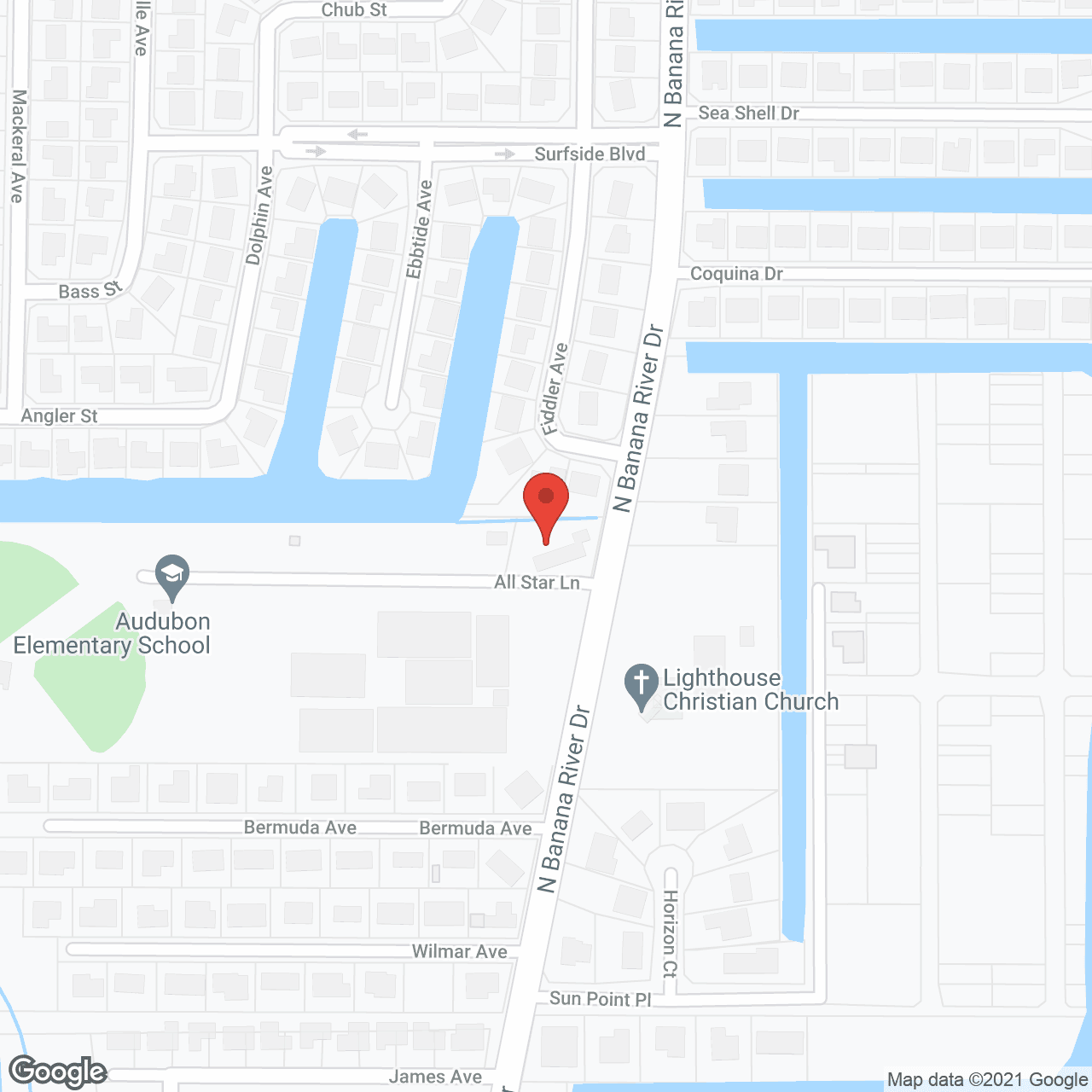 Banana River Villas in google map