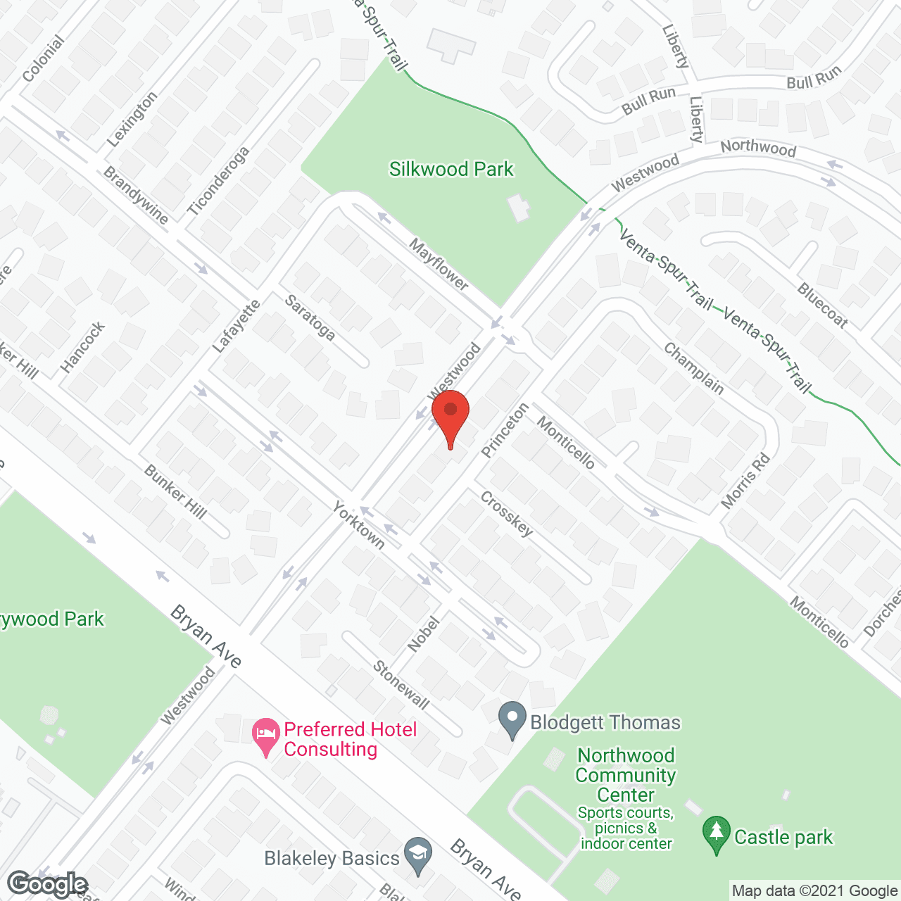 Irvine Cottage 4 in google map