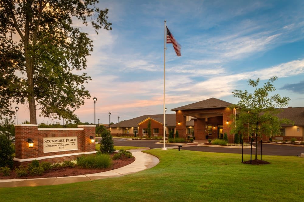 Sycamore Place Alzheimer's Special Care Center community exterior