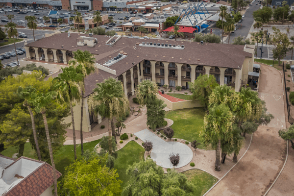 Olive Grove aerial view of community 