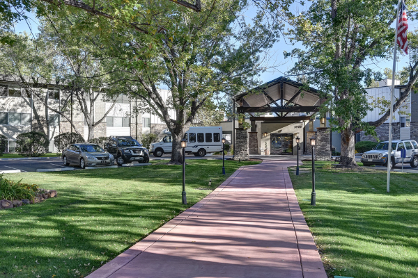 Winslow Court outdoor common area