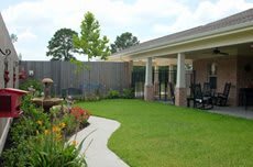 Willow Care Cottages outdoor common area