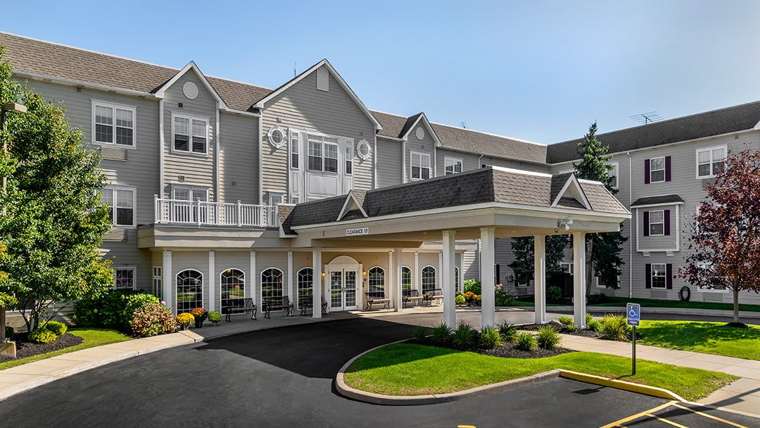 Elderwood Assisted Living at West Seneca community entrance