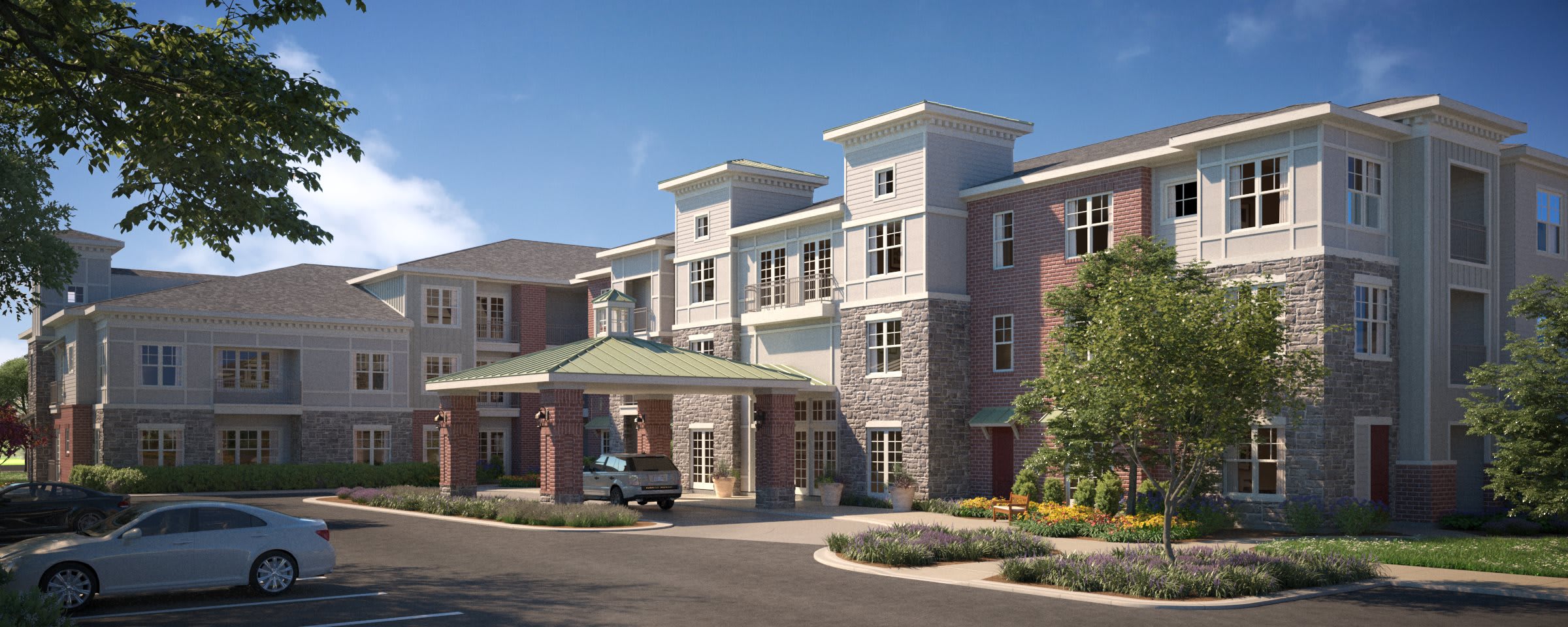 Everleigh Naperville community exterior