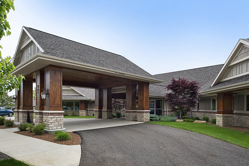 American House Jenison Community Entrance