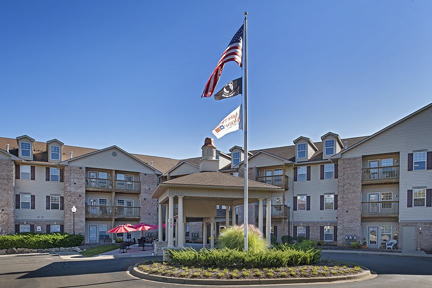 American House Milford Senior Living Community Exterior