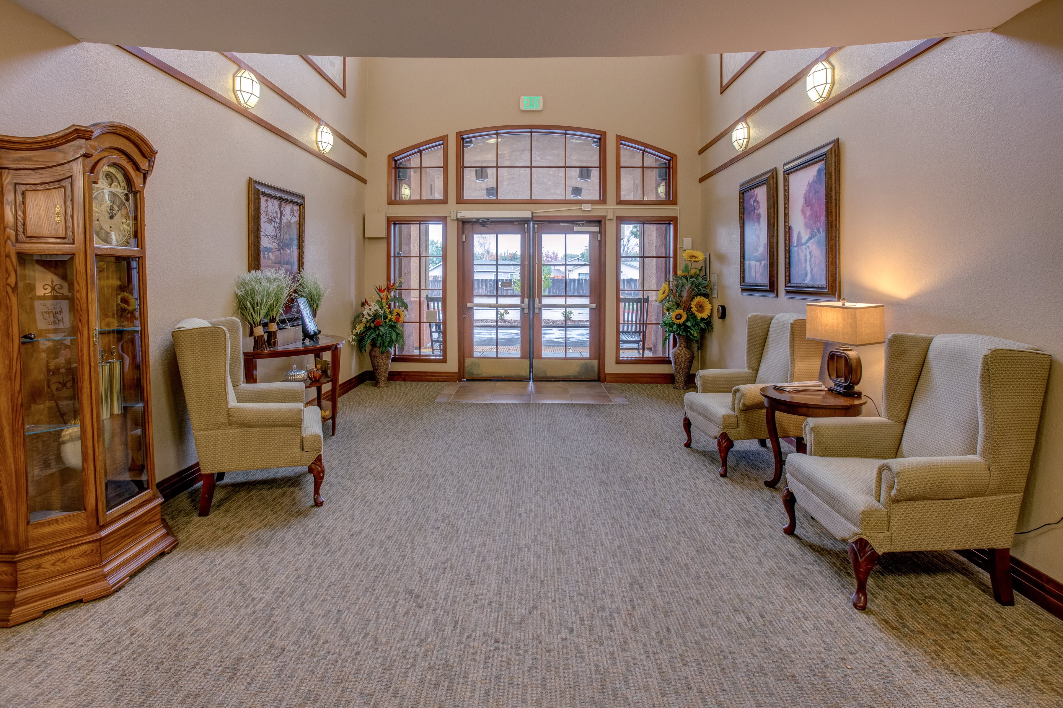 Golden Pond Retirement Community lobby