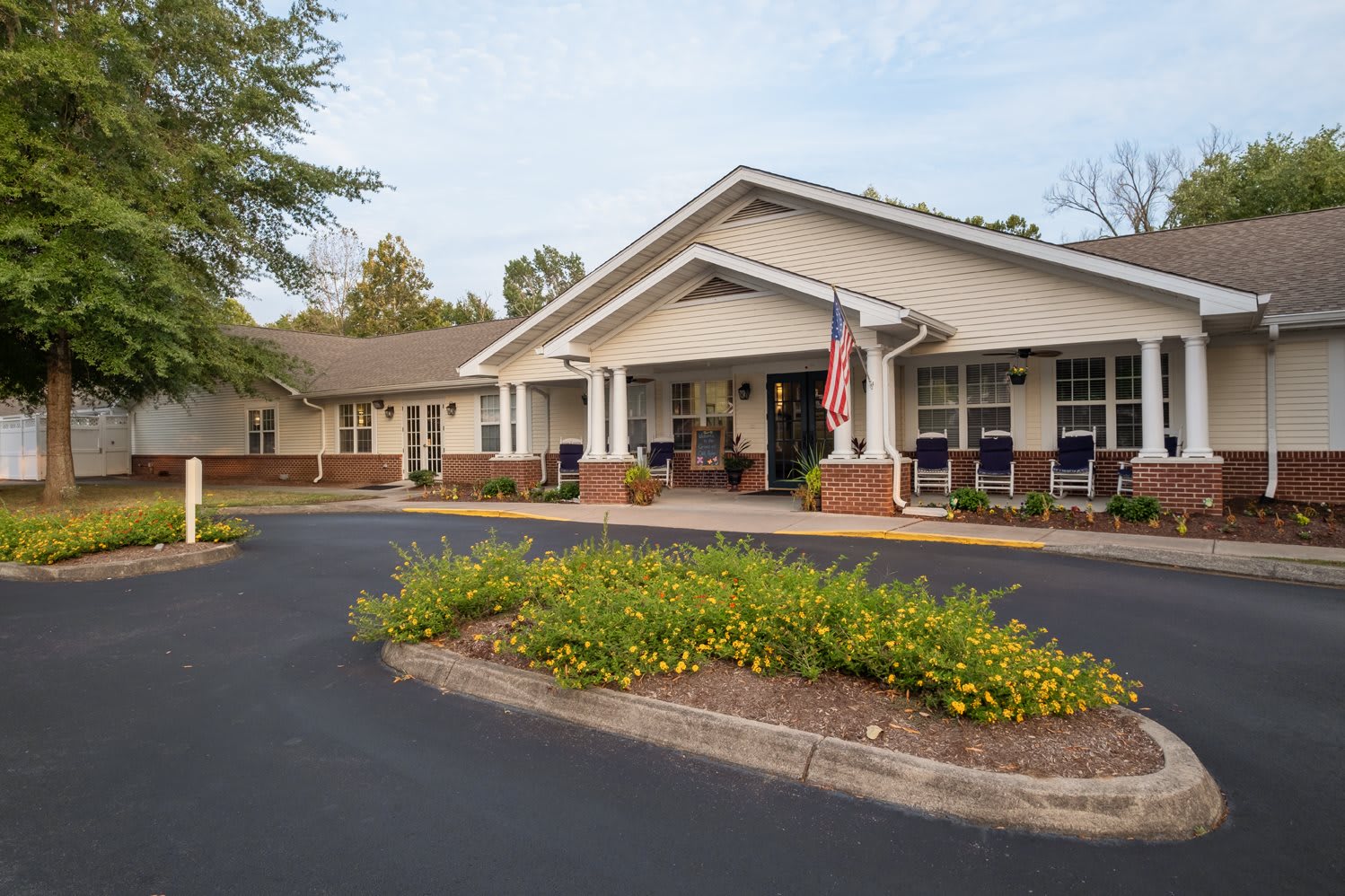 The Groves at  Oak Ridge community building exterior