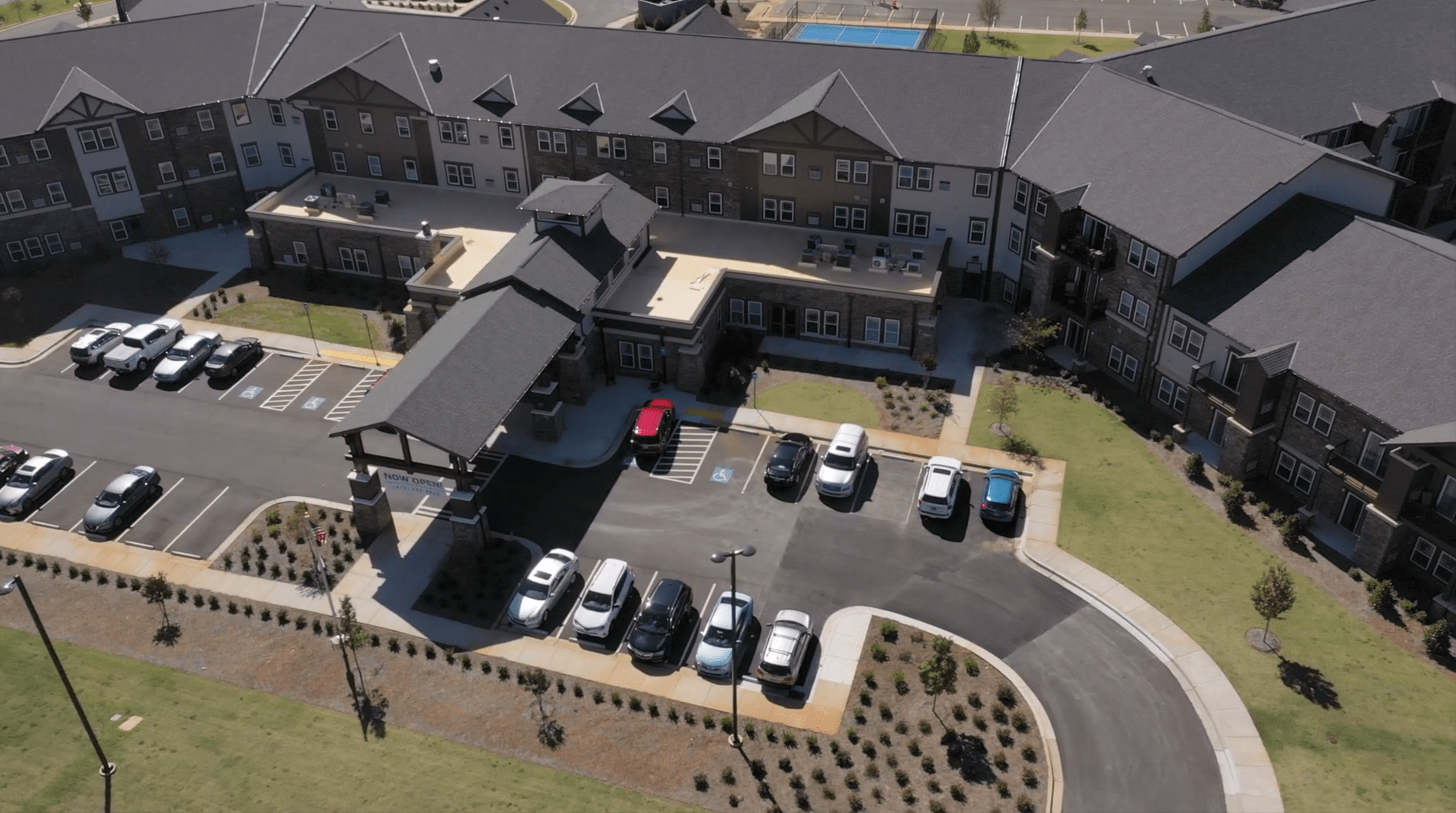 The Phoenix at Union Hill aerial view of community exterior